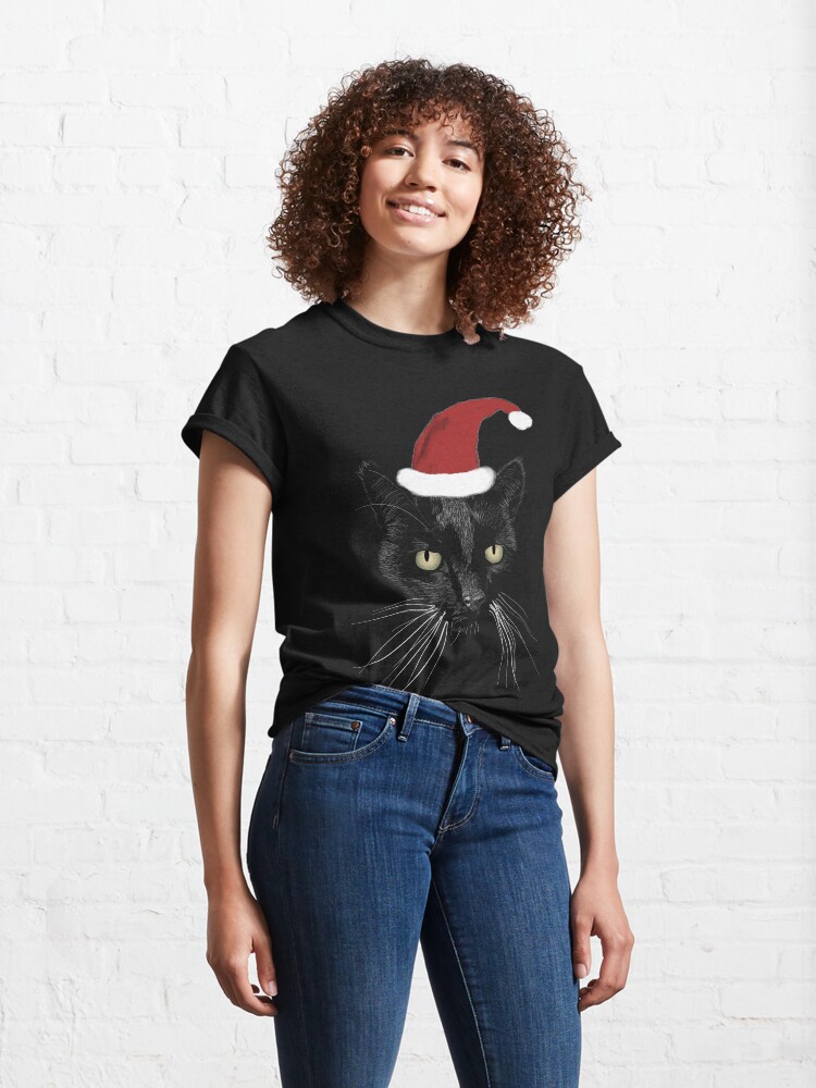 Alternate view of NDVH Christmas Black Cat 2 Classic T-Shirt