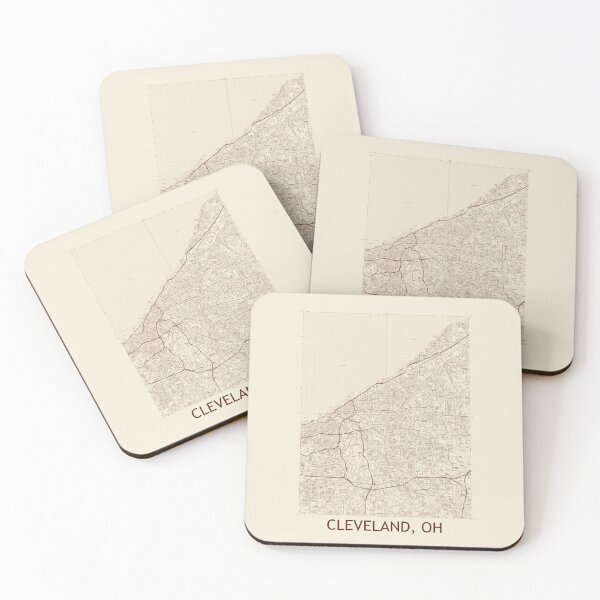 Item preview, Cleveland, OH Quad Topographical Map Vintage designed and sold by PGHPhotoCo.