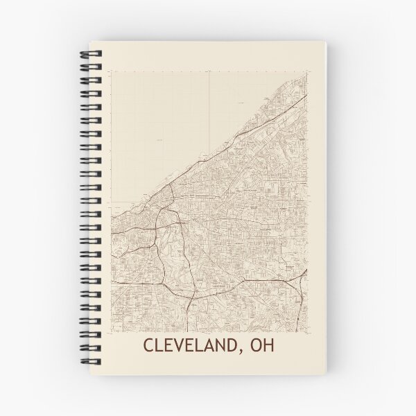 Item preview, Cleveland, OH Quad Topographical Map Vintage designed and sold by PGHPhotoCo.