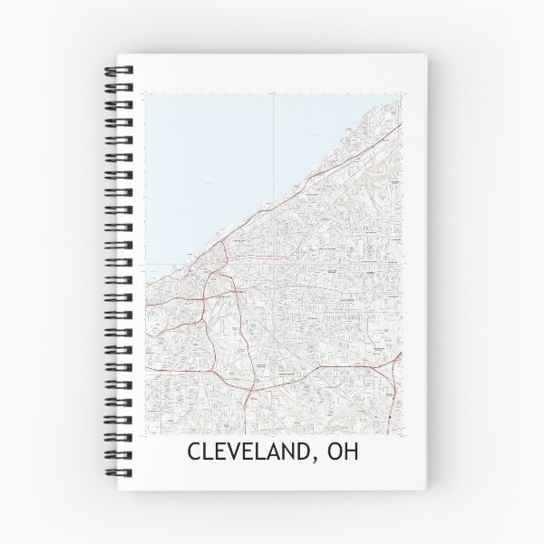 Item preview, Cleveland, OH Quad Topographical Map Clean designed and sold by PGHPhotoCo.