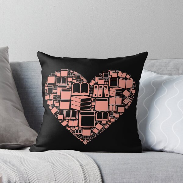 Item preview, Bookish Stuff - Heart of Books Pink designed and sold by CheraeLynn.
