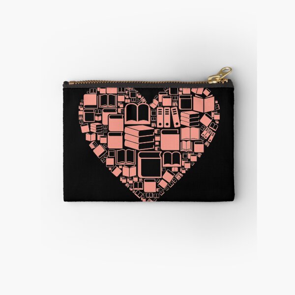 Item preview, Bookish Stuff - Heart of Books Pink designed and sold by CheraeLynn.