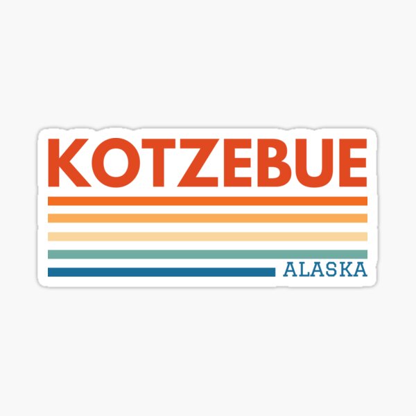 "Kotzebue Alaska" Sticker for Sale by Taumaturgo Redbubble