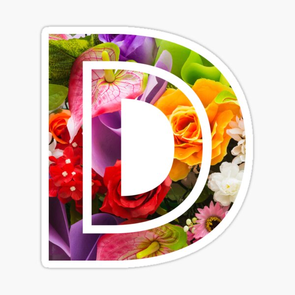 The Letter D - Flowers The Letter D - Flowers