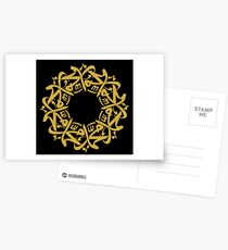 Mohammed (Arabic Calligraphy) Postcards