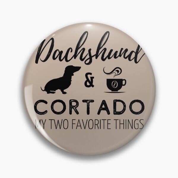 Item preview, Dachshund & Cortado Print designed and sold by TheDachshund.