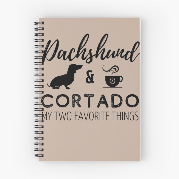 Item preview, Dachshund & Cortado Print designed and sold by TheDachshund.