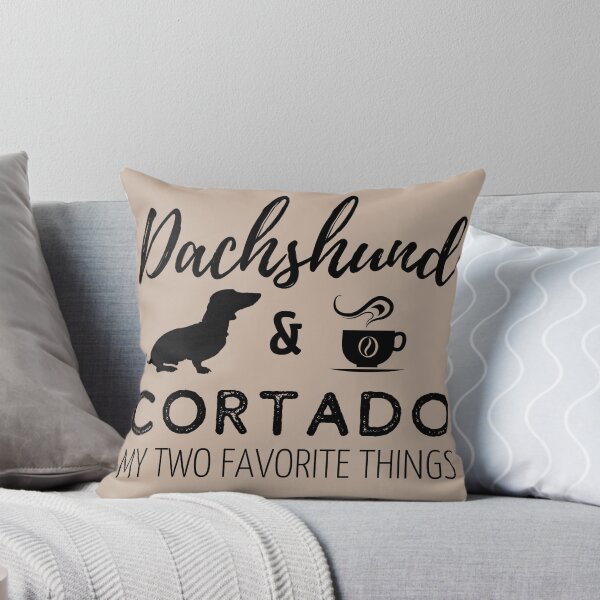 Item preview, Dachshund & Cortado Print designed and sold by TheDachshund.