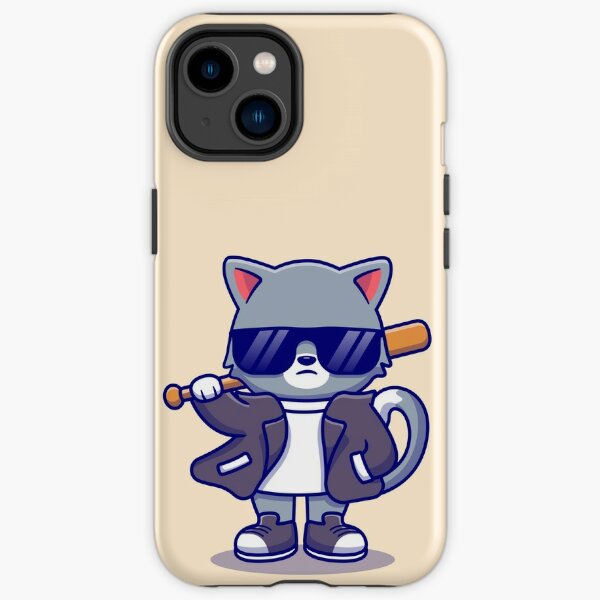 cute bad cat 12 Pro Max iPhone Cases iPhone Tough Case