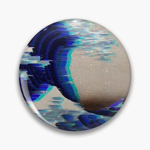 Item preview, Mighty Japanese Wave Vaporwave Glitch Version designed and sold by Dator.