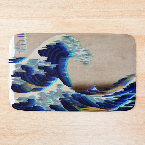 Item preview, Mighty Japanese Wave Vaporwave Glitch Version designed and sold by Dator.