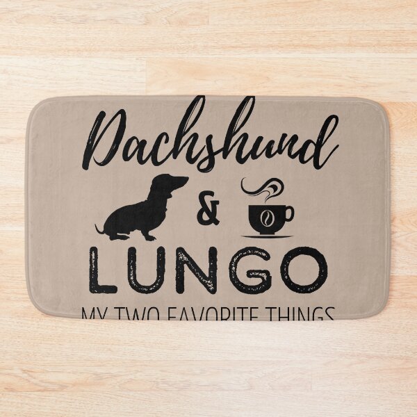 Item preview, Dachshund & Lungo Print designed and sold by TheDachshund.