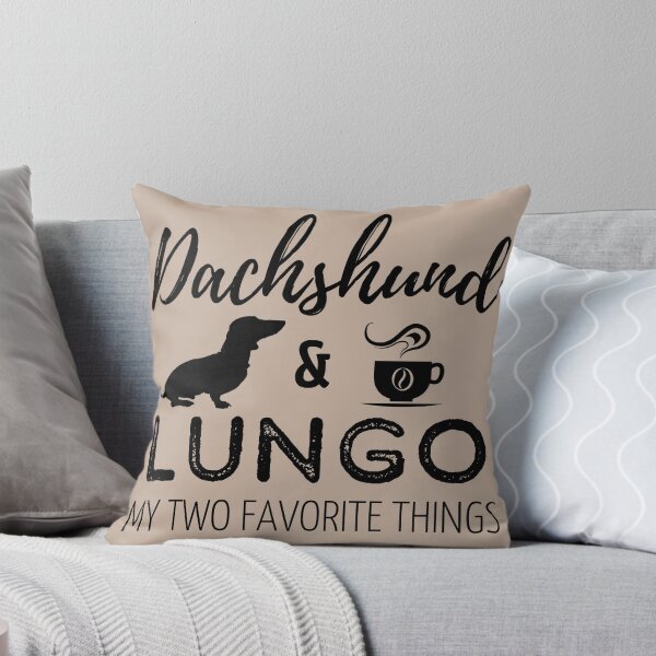 Item preview, Dachshund & Lungo Print designed and sold by TheDachshund.