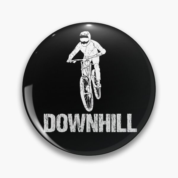 Item preview, Downhill Bike Stunt Vintage White designed and sold by TheInkElephant.