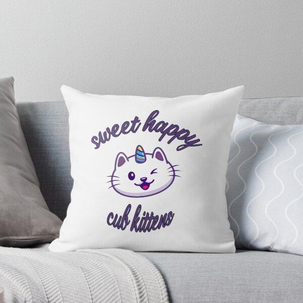 Item preview, Unicorn sweet happy cub kittens designed and sold by Bouchfashions.