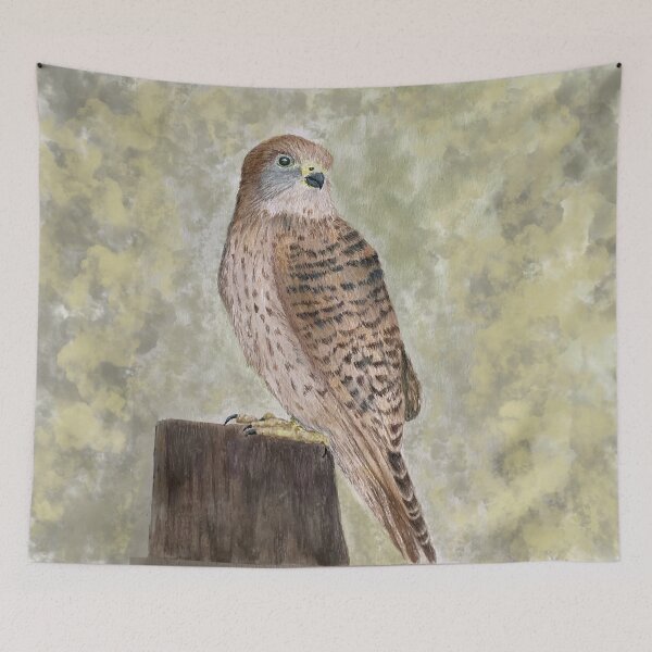 Item preview, Kestrel on the look out designed and sold by Diane Hunter Art.