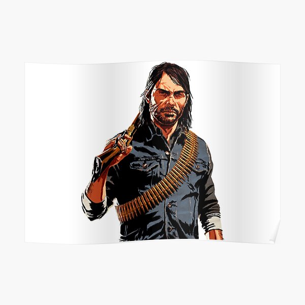 John Marston Posters | Redbubble