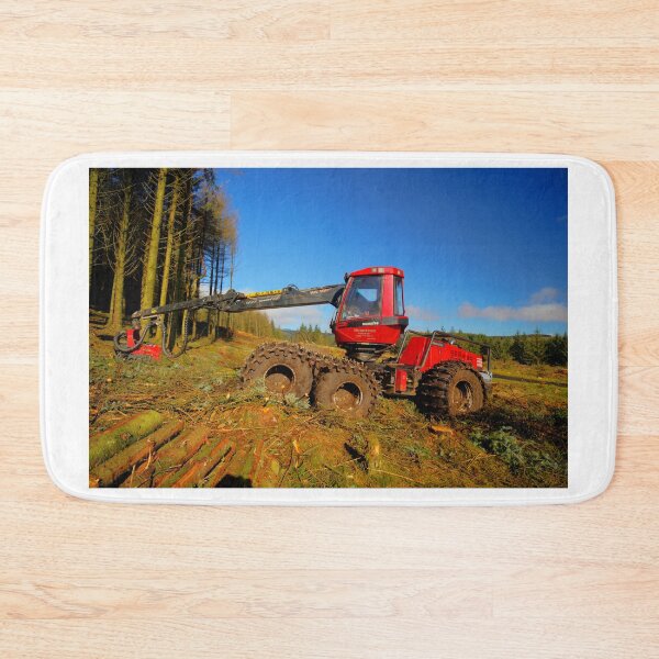 Item preview,  Rubber-tyred forestry harvester designed and sold by Jon Lees.