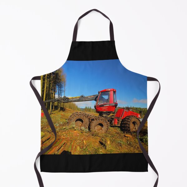 Item preview, Rubber-tyred forestry harvester designed and sold by Jon Lees.