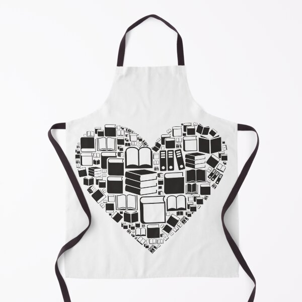 Item preview, Bookish Stuff - Heart of Books Black designed and sold by CheraeLynn.