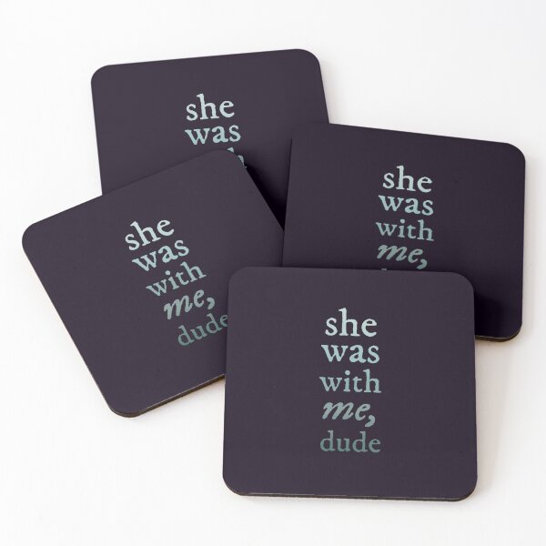 Item preview, she was with me, dude designed and sold by aymzie94.