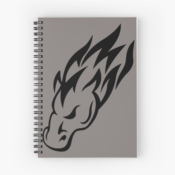 Item preview, Black and White Fire Horse designed and sold by chark70.