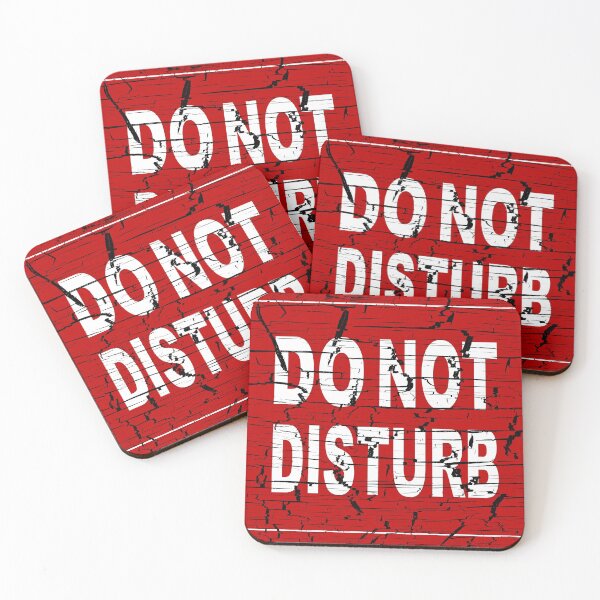 Item preview, Do Not Disturb designed and sold by krinima.
