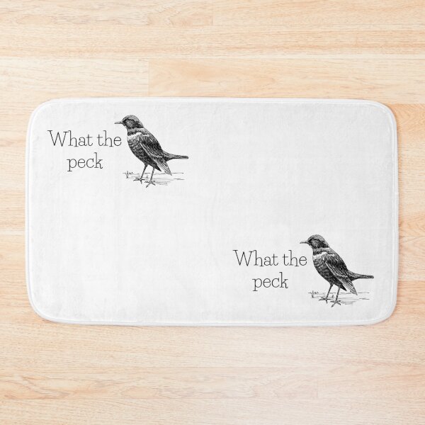 Item preview, What the peck bird pun designed and sold by TheWaterBirds.