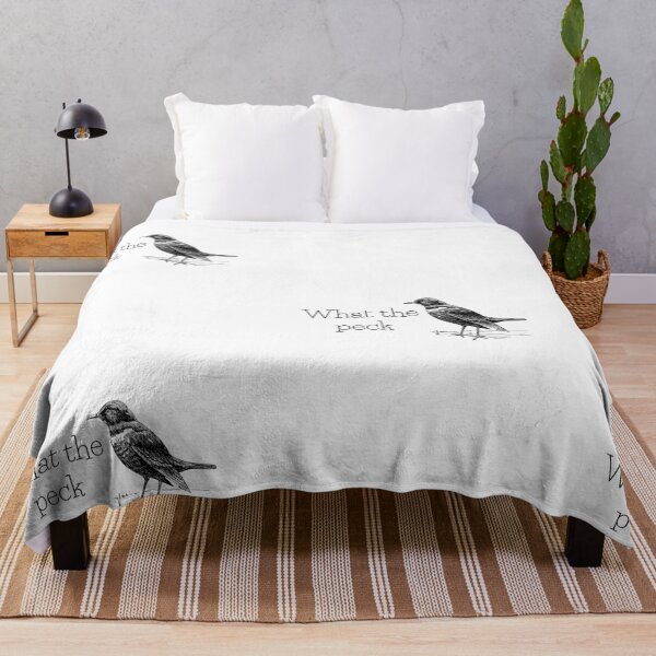 Item preview, What the peck bird pun designed and sold by TheWaterBirds.