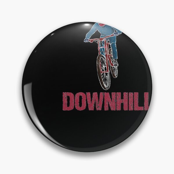 Item preview, Downhill Red Bike Stunt Vintage White designed and sold by TheInkElephant.