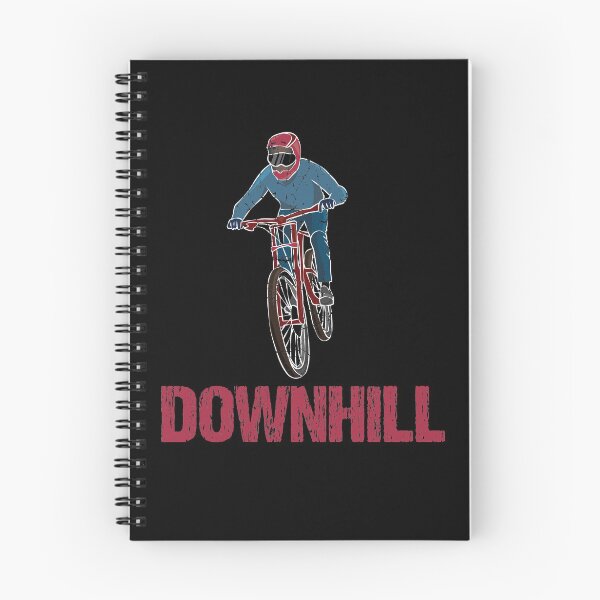 Item preview, Downhill Red Bike Stunt Vintage White designed and sold by TheInkElephant.