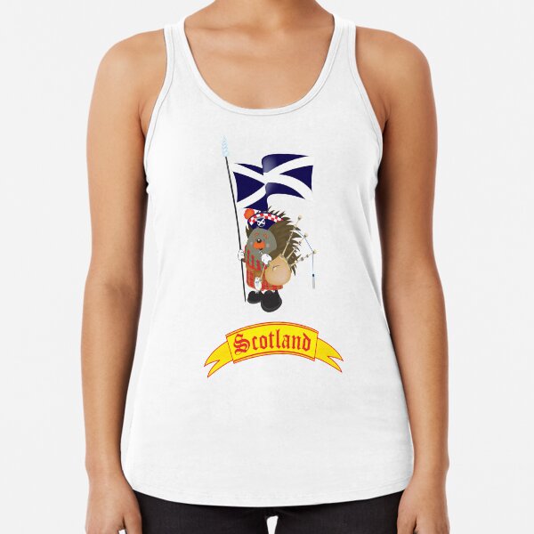Greetings from Scotland Racerback Tank Top