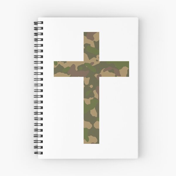 Item preview, Christian Cross In A Classic Camo Design designed and sold by NECHSTORE.