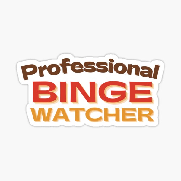 Item preview, Vintage Professional Binge Watcher designed and sold by casualism.