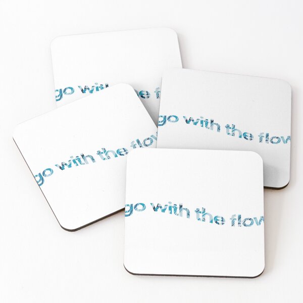 Item preview, go with the flow marble text designed and sold by lemonmake.