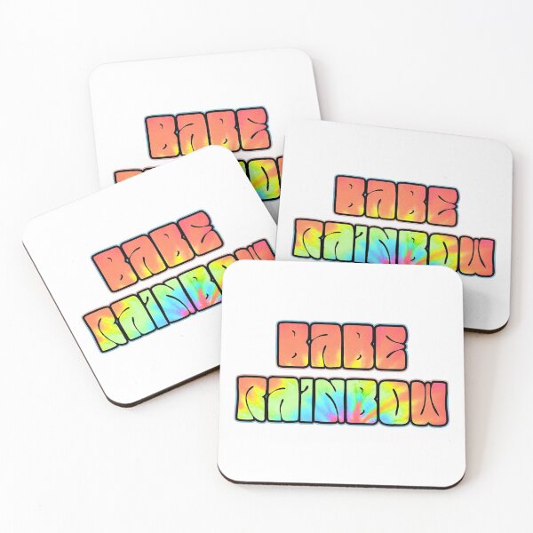 Item preview, Babe Rainbow Tie Dye designed and sold by The Game Store.