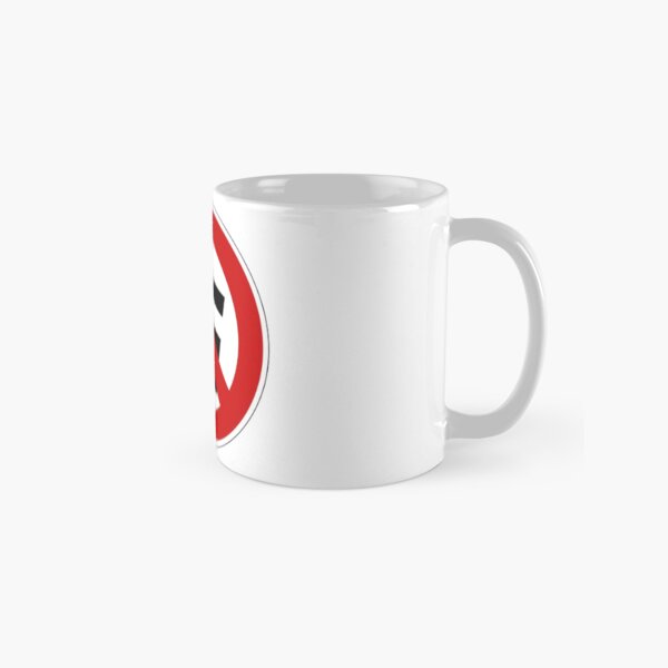 Anti-nazi for life. Classic Mug