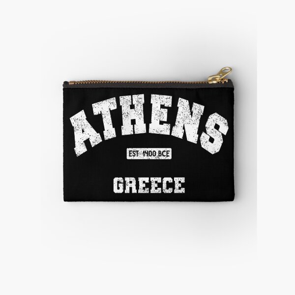 Item preview, Athens, Greece Est. 1400 BCE Athletic Style Distressed designed and sold by Happy Puppy Print On Demand.