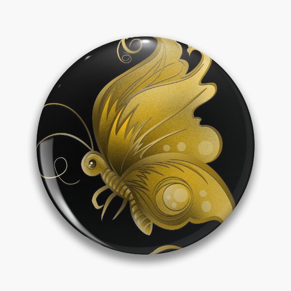Item preview, GOLDEN BUTTERFLY designed and sold by NOSYMICE.
