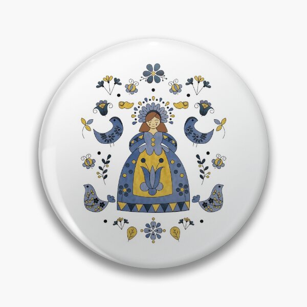 Item preview, Scandinavian Folklore Traditional Dress designed and sold by LotusArtStudio.