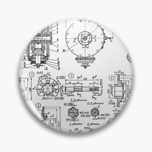 Item preview, Reduction Drive Blueprint Black designed and sold by Auto-Prints.