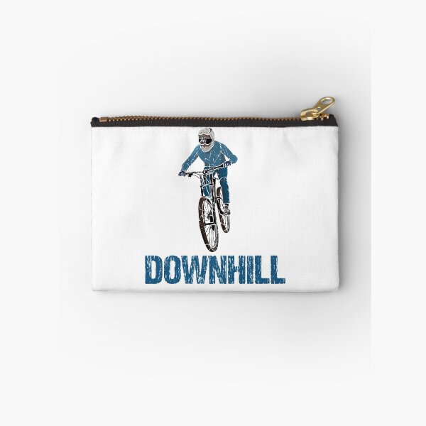 Item preview, Downhill Bike Stunt Vintage Blue  designed and sold by TheInkElephant.
