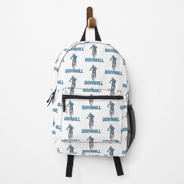 Item preview, Downhill Bike Stunt Vintage Blue designed and sold by TheInkElephant.