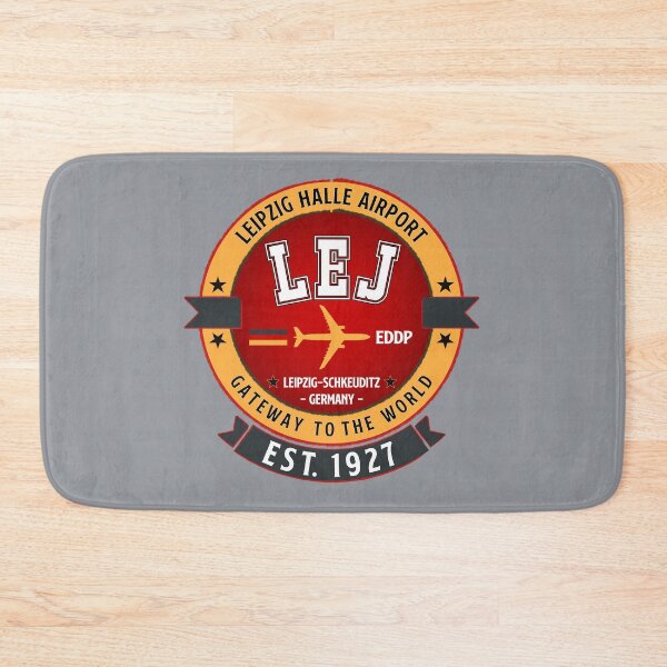 Item preview, LEJ Leipzig Halle Airport Germany - Vintage Design designed and sold by FouDeeziner.