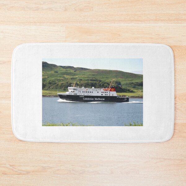 Item preview, MV Finlaggan heading down the Sound of Kerrera for Colonsay and Islay designed and sold by Jeff McCormick.