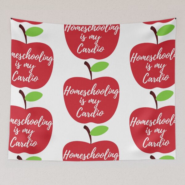 Item preview, homeschool is my cardio designed and sold by JocelynCrafts.