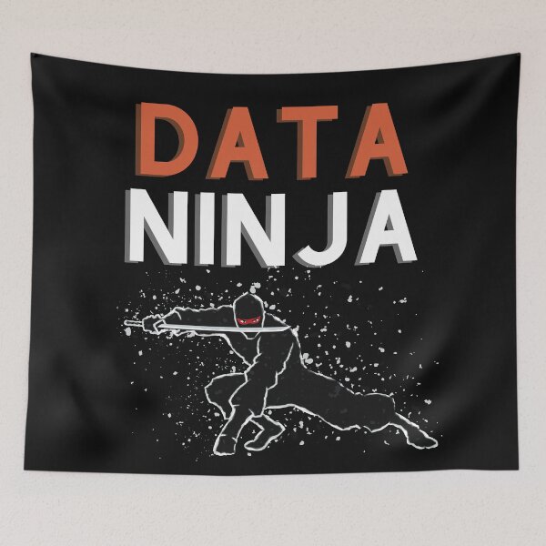 Item preview, Data ninja designed and sold by Sanskrati.