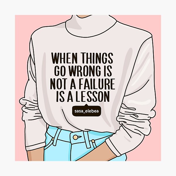 When things go wrong by Sasa Elebea Photographic Print