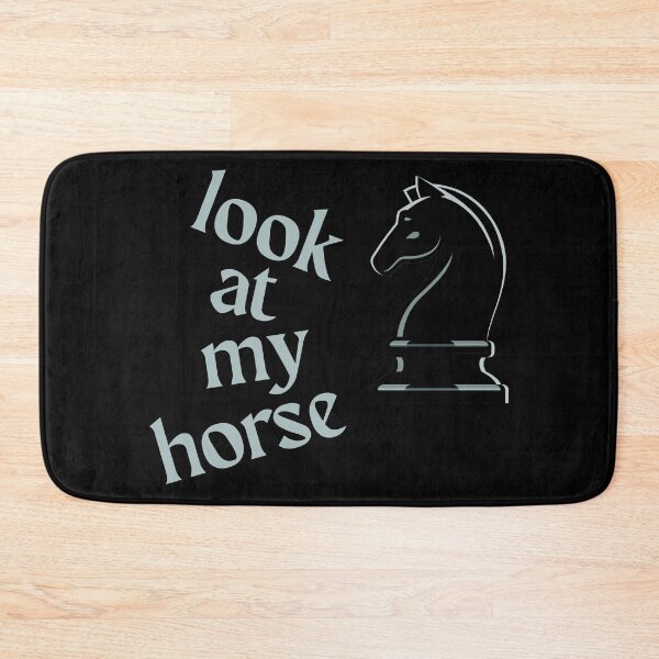 Item preview, "Look At My Horse" Chess Knight Funny Saying designed and sold by quackynaut.