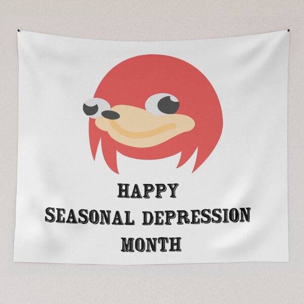 Artikelvorschau, Happy Seasonal Depression Month Lustiges Geschenk entworfen und verkauft von cattiktoks1718.